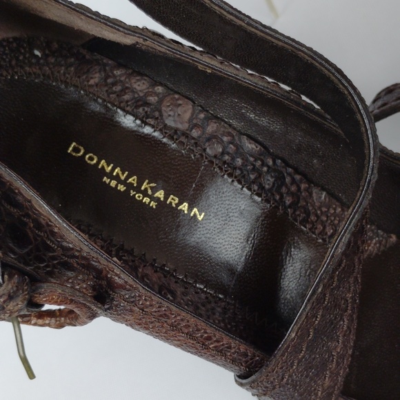 Donna Karan Collection Alligator Leather Women's Heels. - Picture 14 of 16